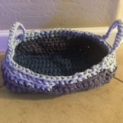 The completed basket.