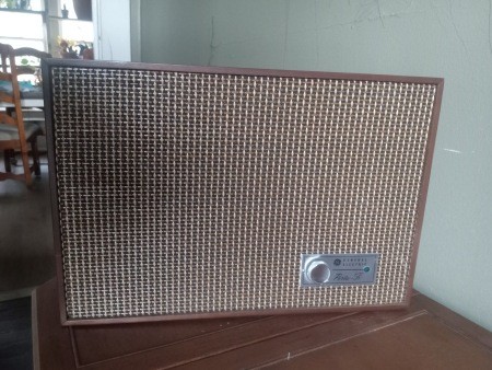 A speaker for the stereo.