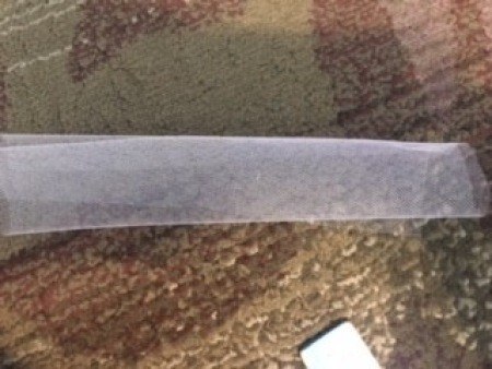 A piece of tulle.