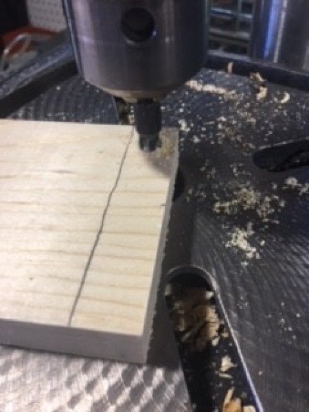 Assembling the screw and nail organizer.