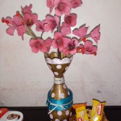 The completed vase.