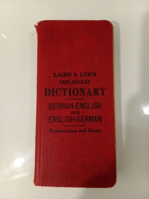 A Laird and Lee vest pocket dictionary.l