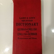 A Laird and Lee vest pocket dictionary.l