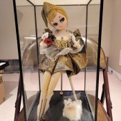 An old Japanese doll in a glass case.Value of Old Japanese Doll?