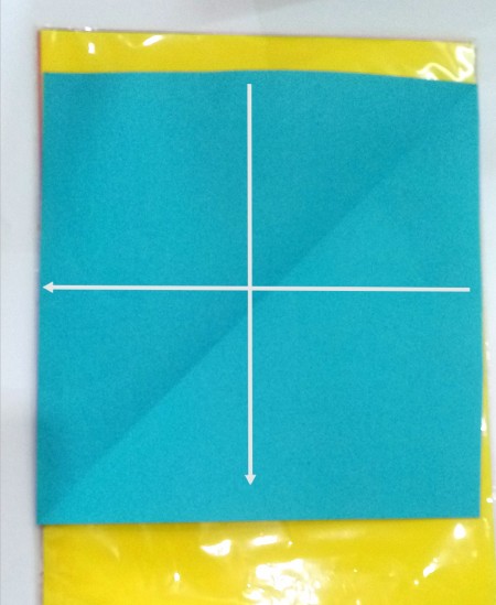 Folding paper for the box.