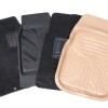 A collection of car floor mats.