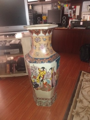 A decorative vase.