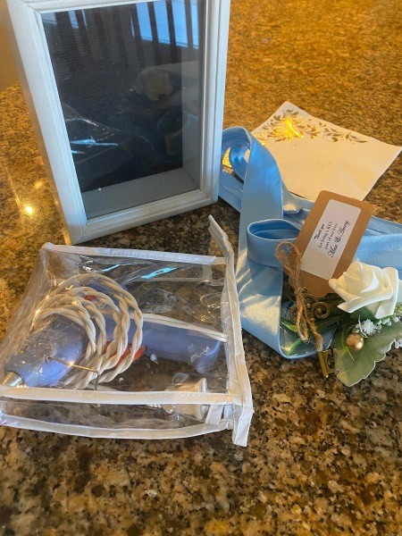 Groom's Wedding Keepsake Box