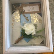 The completed keepsake box.