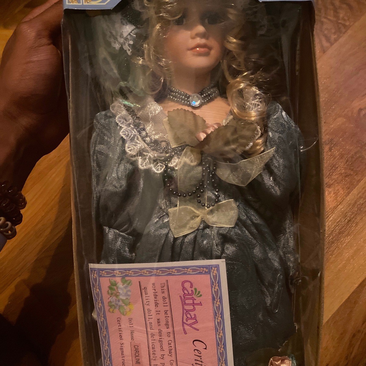 Caroline Porcelain Doll Thriftyfun