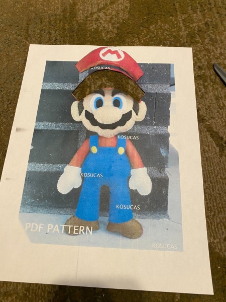 Personalized Flat Felt Doll