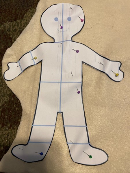 Personalized Flat Felt Doll