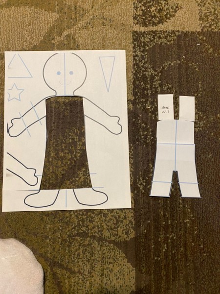 Personalized Flat Felt Doll