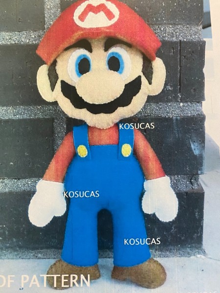 Personalized Flat Felt Doll