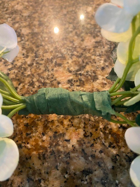 Simple Hoop Floral Wreath