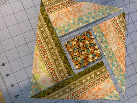 Spin Me Around Quilt Block