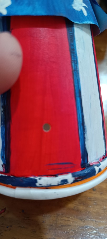 4th of July Inspired Paper Cup Rocket