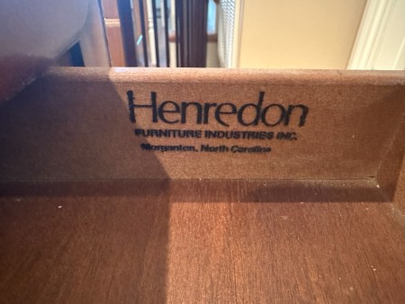 Value of Henredon Sofa/Console Table?