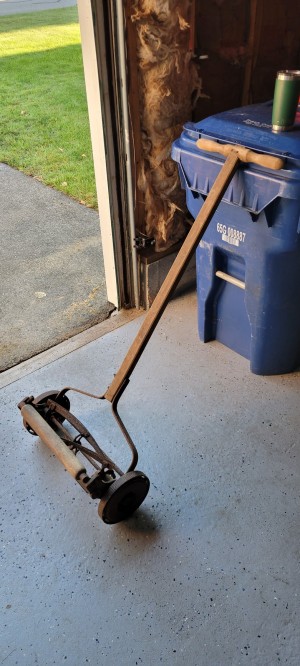 Antique Reel Mower Identification?