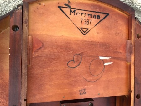 Age of Mersman Drum Table?