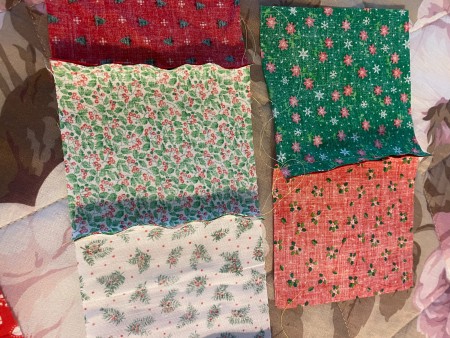 Zig Zag Christmas Table Runner