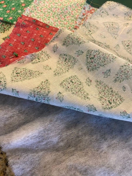 Zig Zag Christmas Table Runner