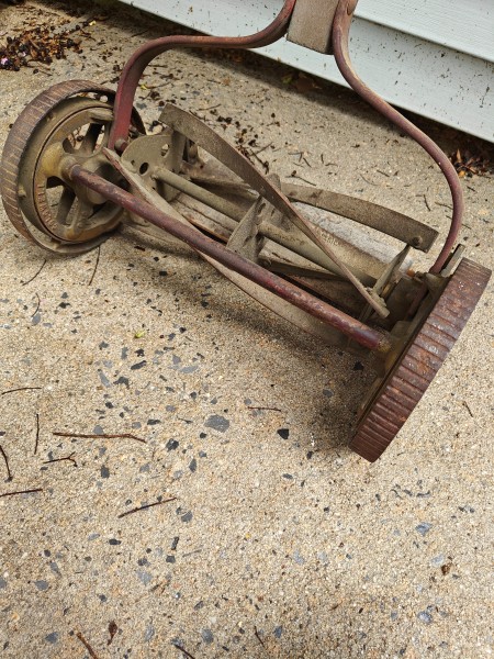 Antique Coldwell Reel Push Mower?