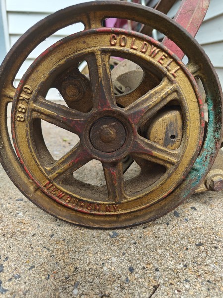 Antique Coldwell Reel Push Mower?