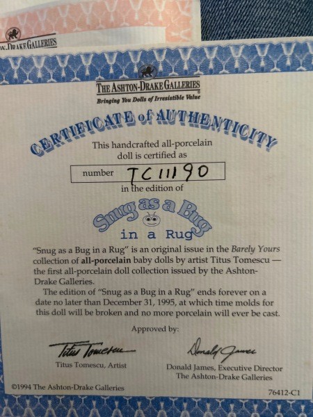 Value of Ashton Drake Dolls?