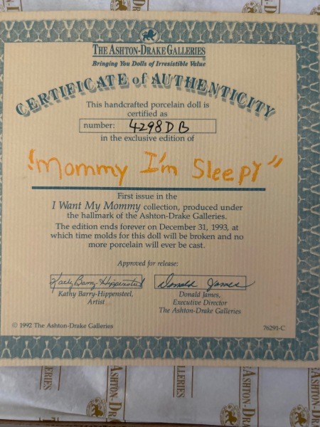 Value of Ashton Drake Dolls?