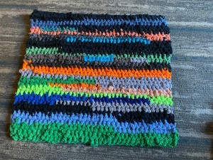 Crochet T-shirt Rug