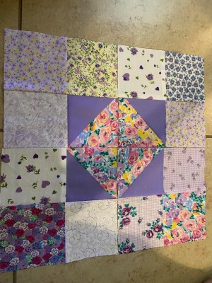 Hidden Diamond Quilt Design