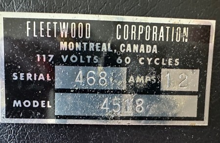 1968 Fleetwood Cabinet Stereo?