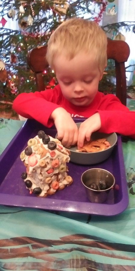 Kid Friendly Gingerbread House Tweaks